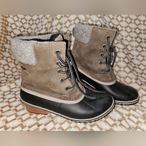 Womans Sorel Boots Tan size 7.5 - Picture 2 of 11